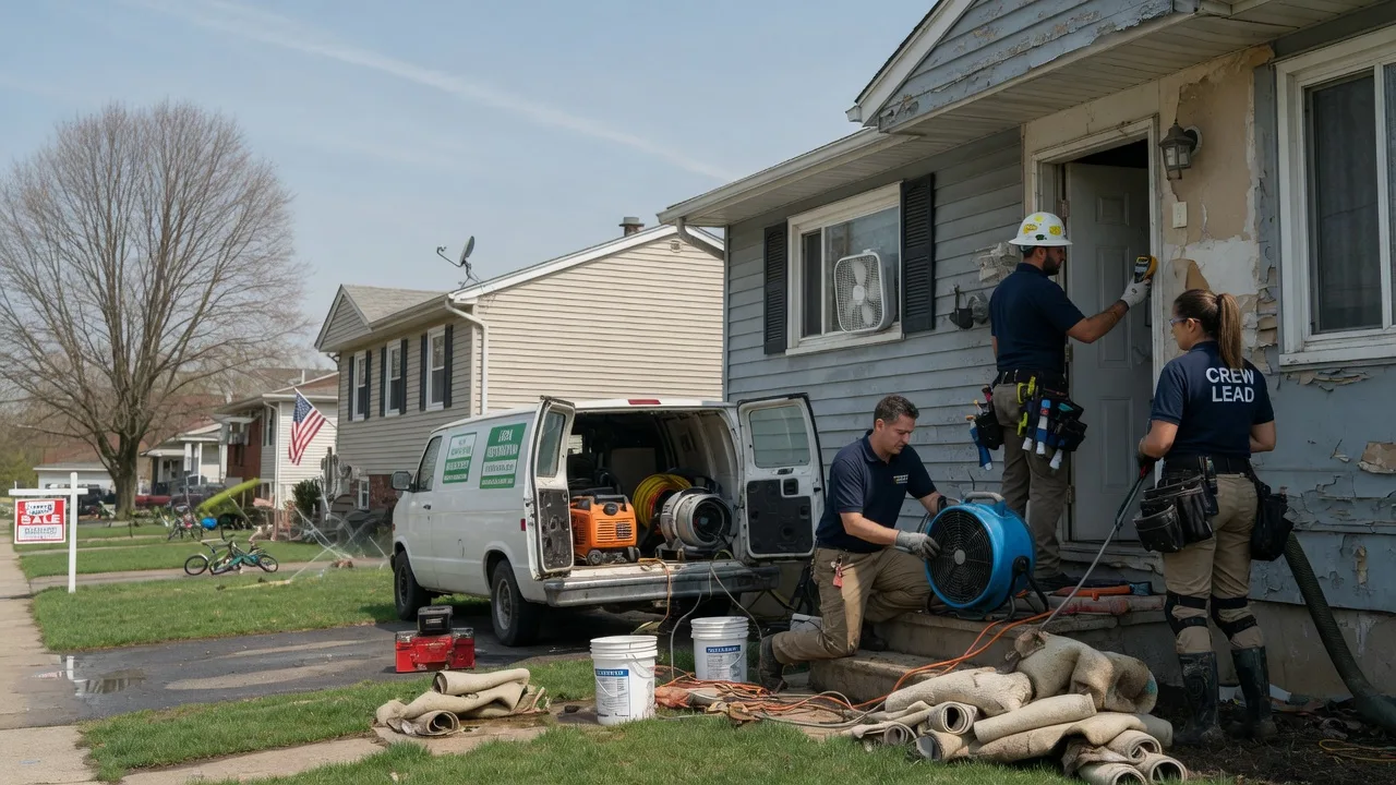 Flood Cleanup in Oliver, PA near me